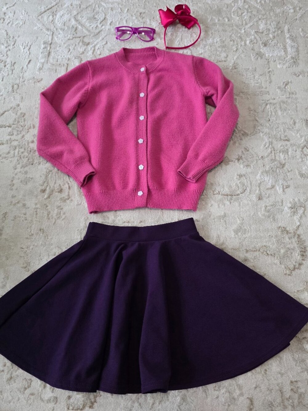 Junie B. Jones character costume/outfit size 7/8
